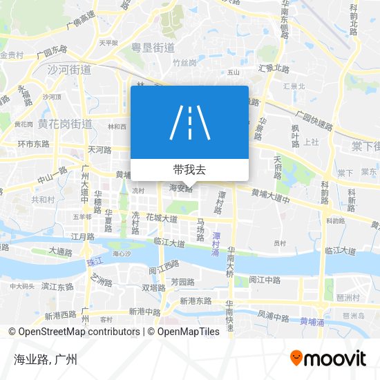 海业路地图