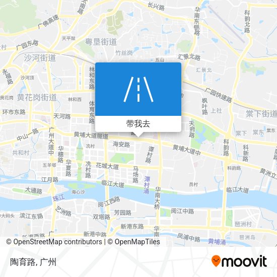 陶育路地图