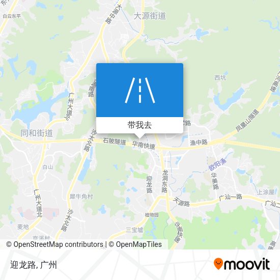 迎龙路地图
