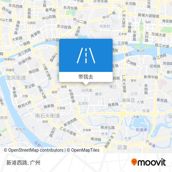 新港西路地图