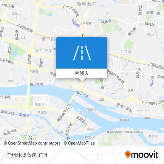 广州环城高速地图