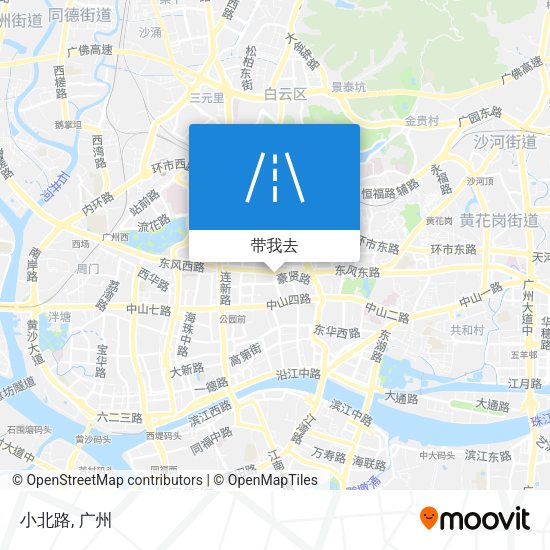 小北路地图