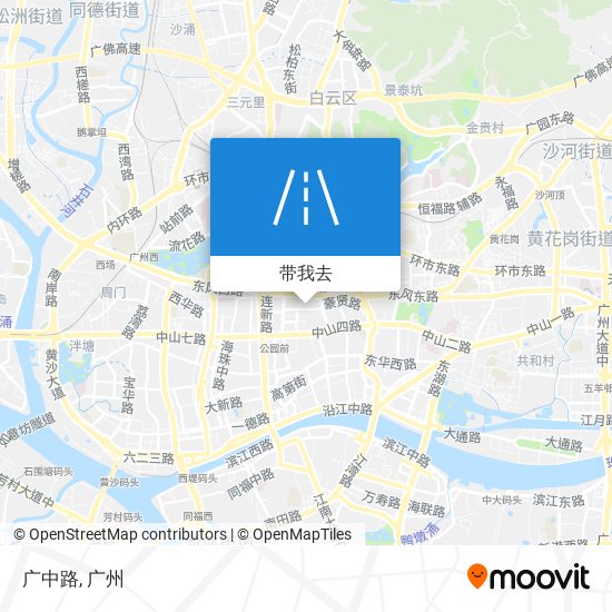 广中路地图
