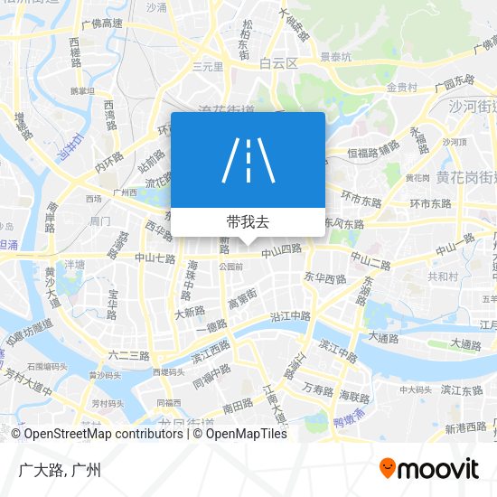 广大路地图