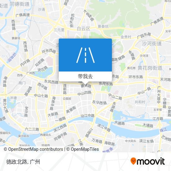 德政北路地图