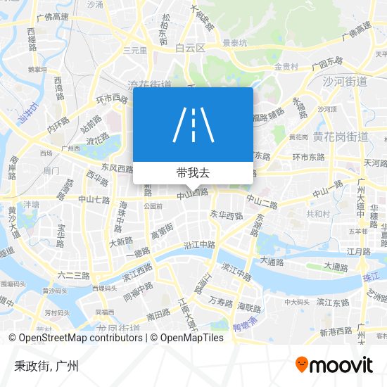 秉政街地图