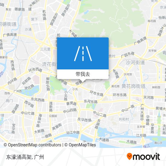 东濠涌高架地图