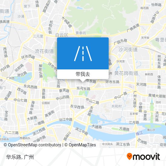 华乐路地图