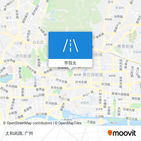 太和岗路地图