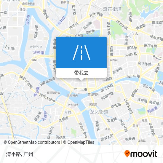 清平路地图