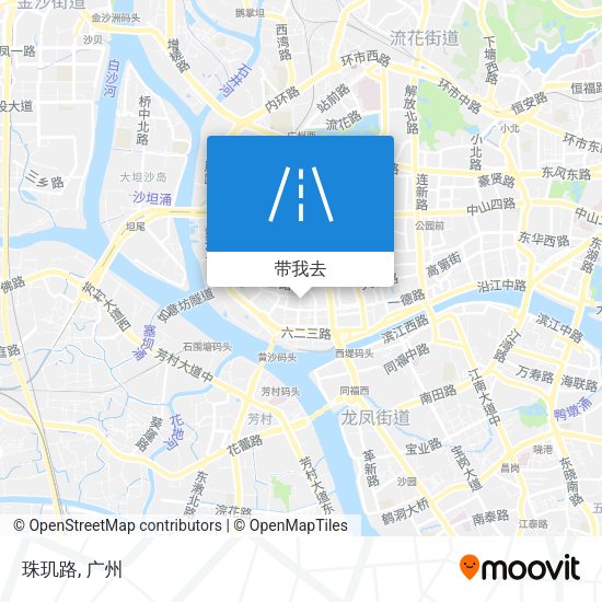 珠玑路地图