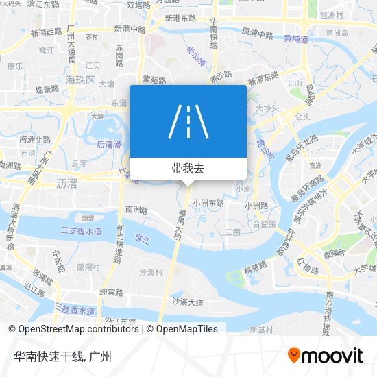 华南快速干线地图