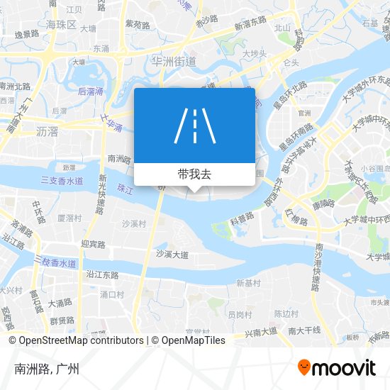 南洲路地图