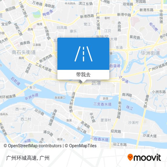 广州环城高速地图