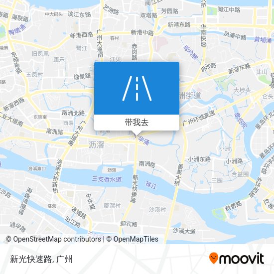 新光快速路地图