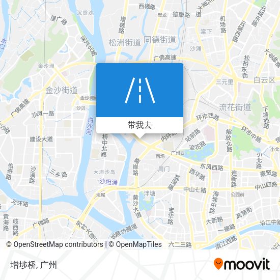增埗桥地图