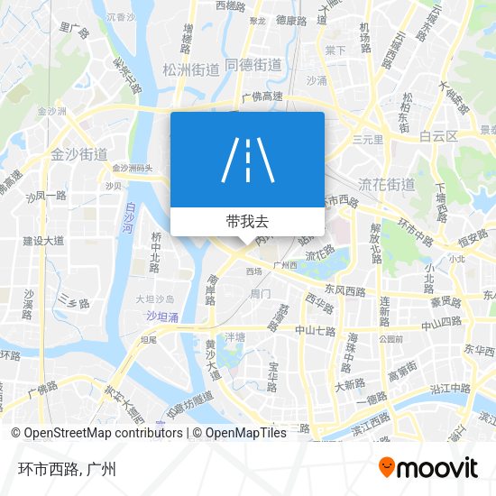 环市西路地图