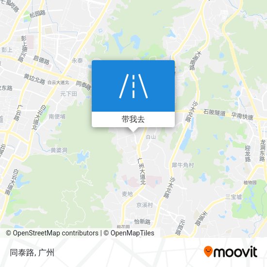 同泰路地图