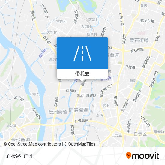 石槎路地图