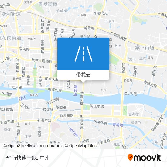 华南快速干线地图