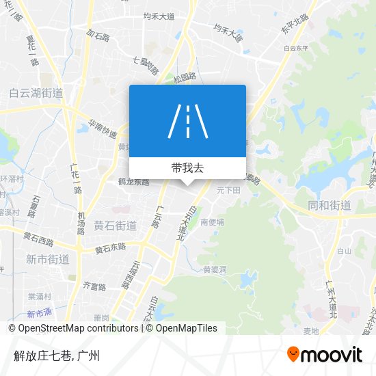 解放庄七巷地图