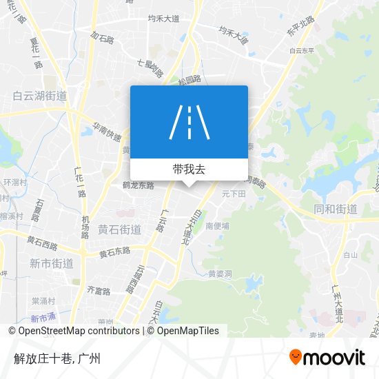 解放庄十巷地图