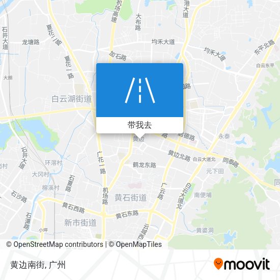 黄边南街地图