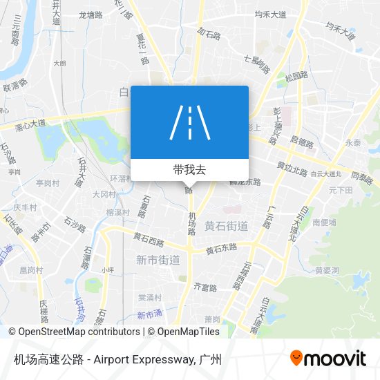机场高速公路  - Airport Expressway地图