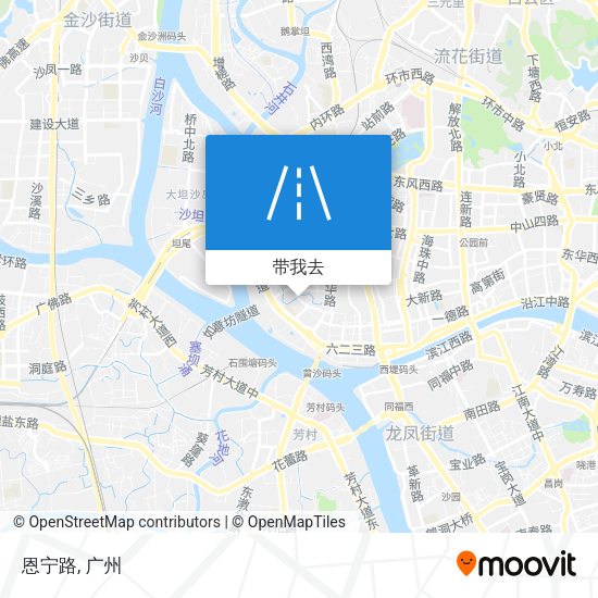 恩宁路地图
