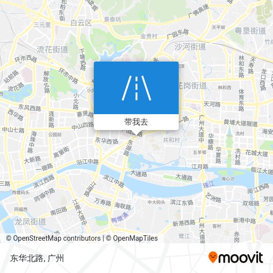 东华北路地图