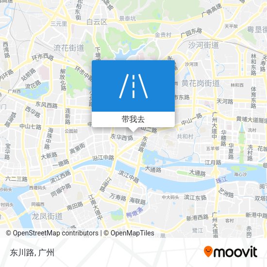 东川路地图