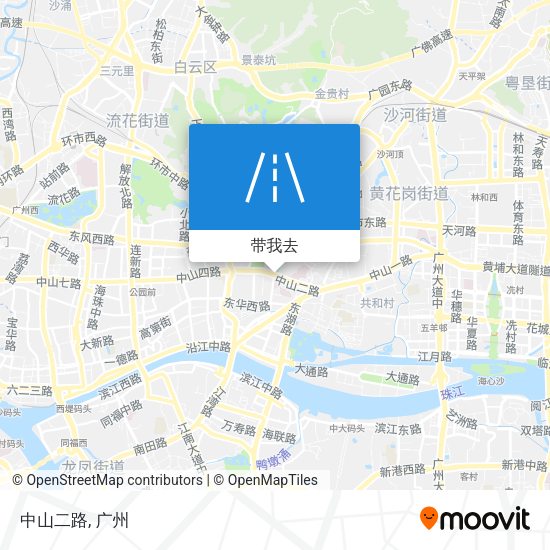 中山二路地图