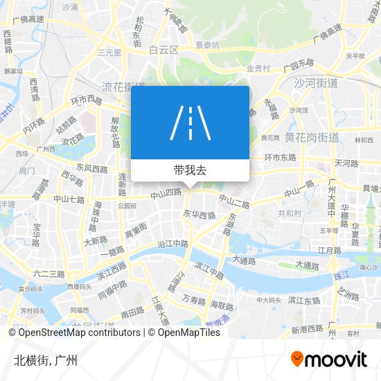 北横街地图