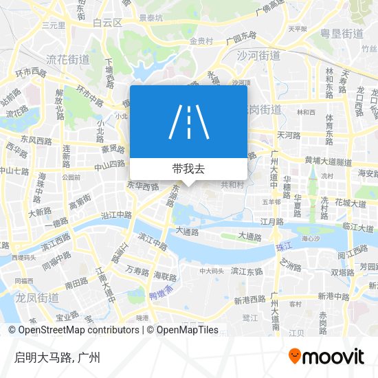 启明大马路地图