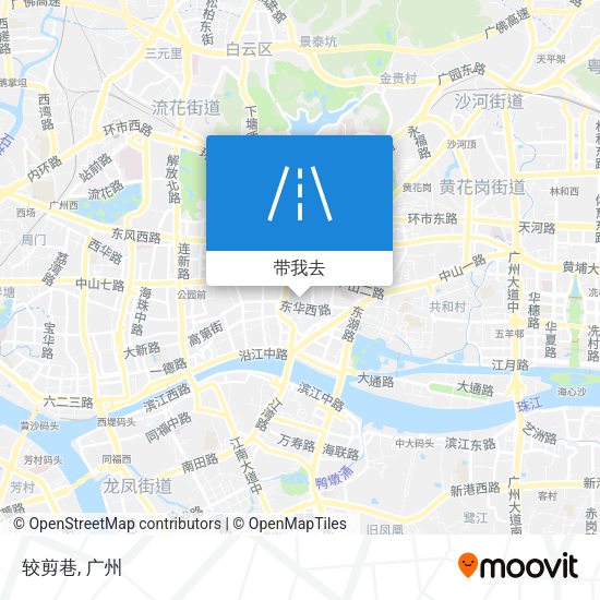 较剪巷地图