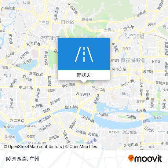 陵园西路地图