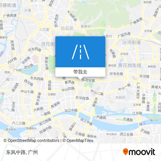 东风中路地图