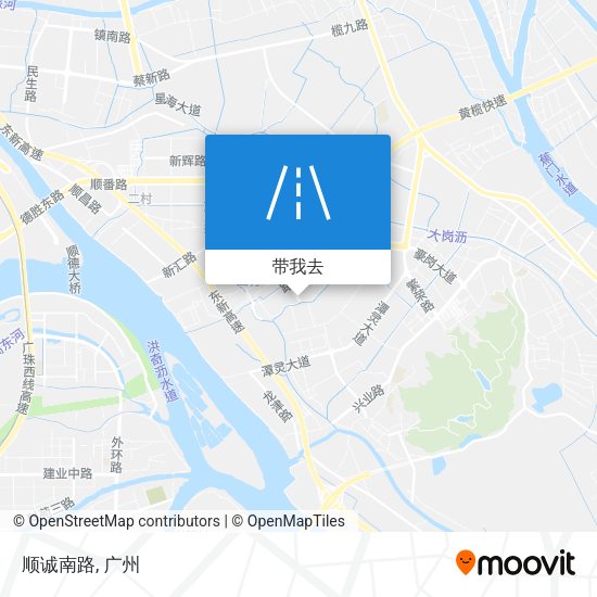 顺诚南路地图