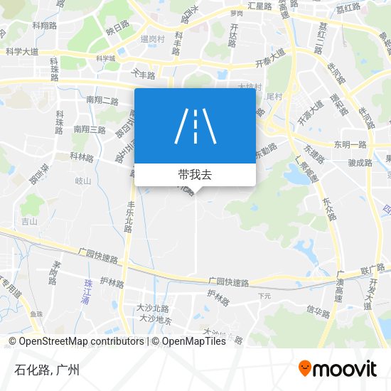 石化路地图