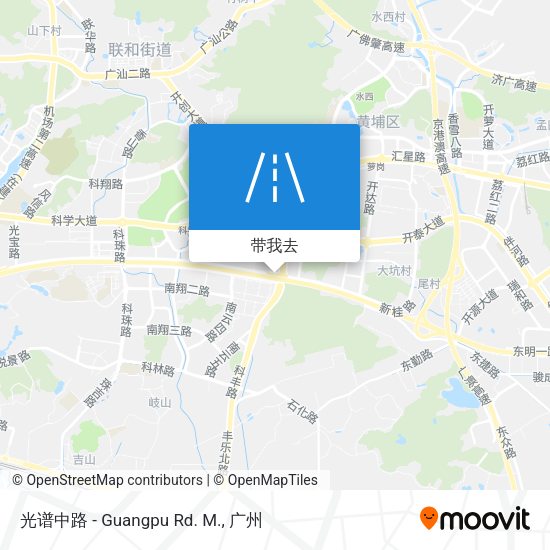 光谱中路 - Guangpu Rd. M.地图