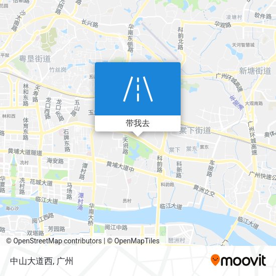 中山大道西地图