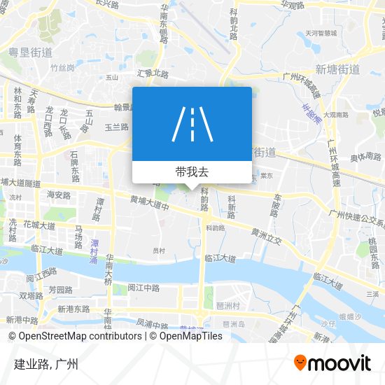 建业路地图