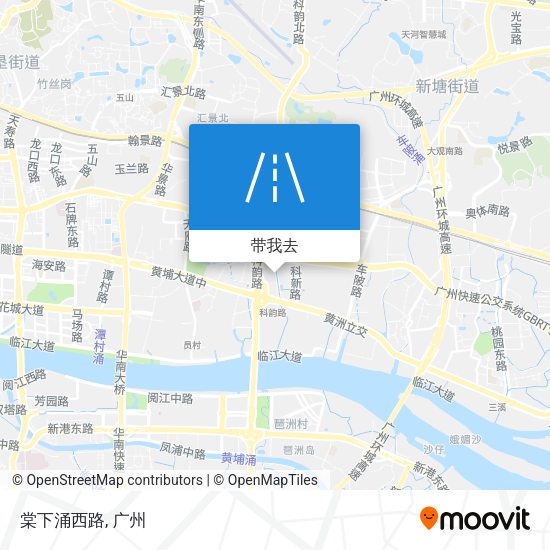 棠下涌西路地图