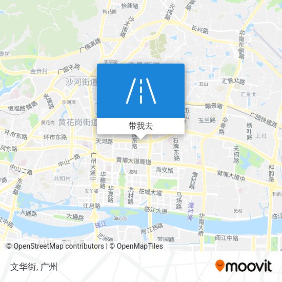 文华街地图