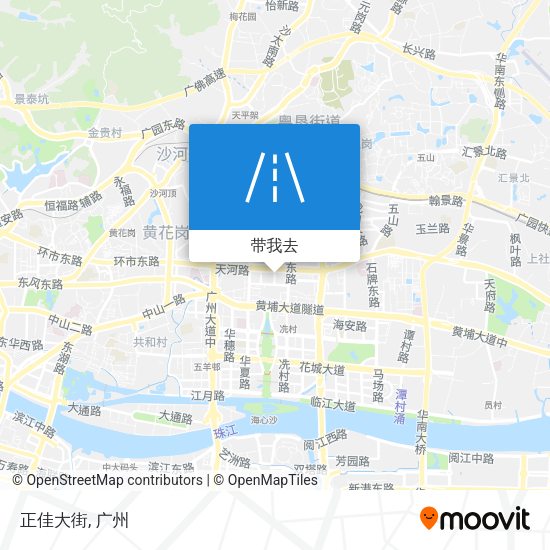 正佳大街地图