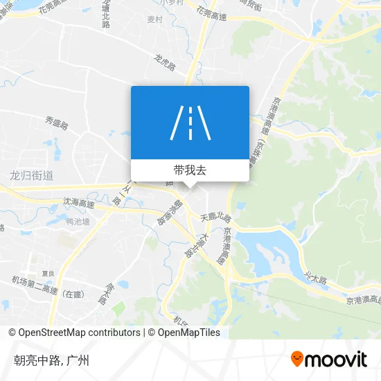 朝亮中路地图