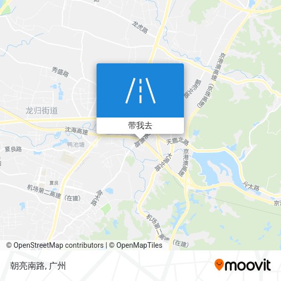 朝亮南路地图