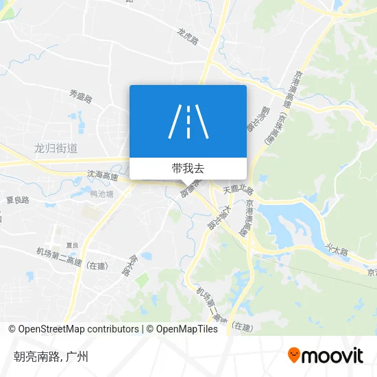 朝亮南路地图