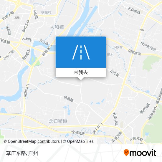 草庄东路地图