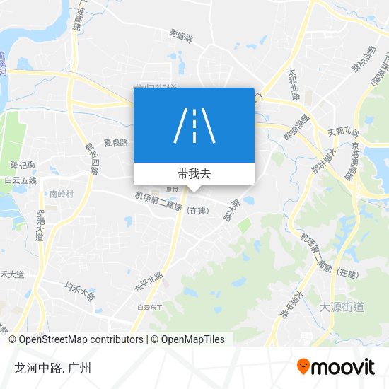 龙河中路地图